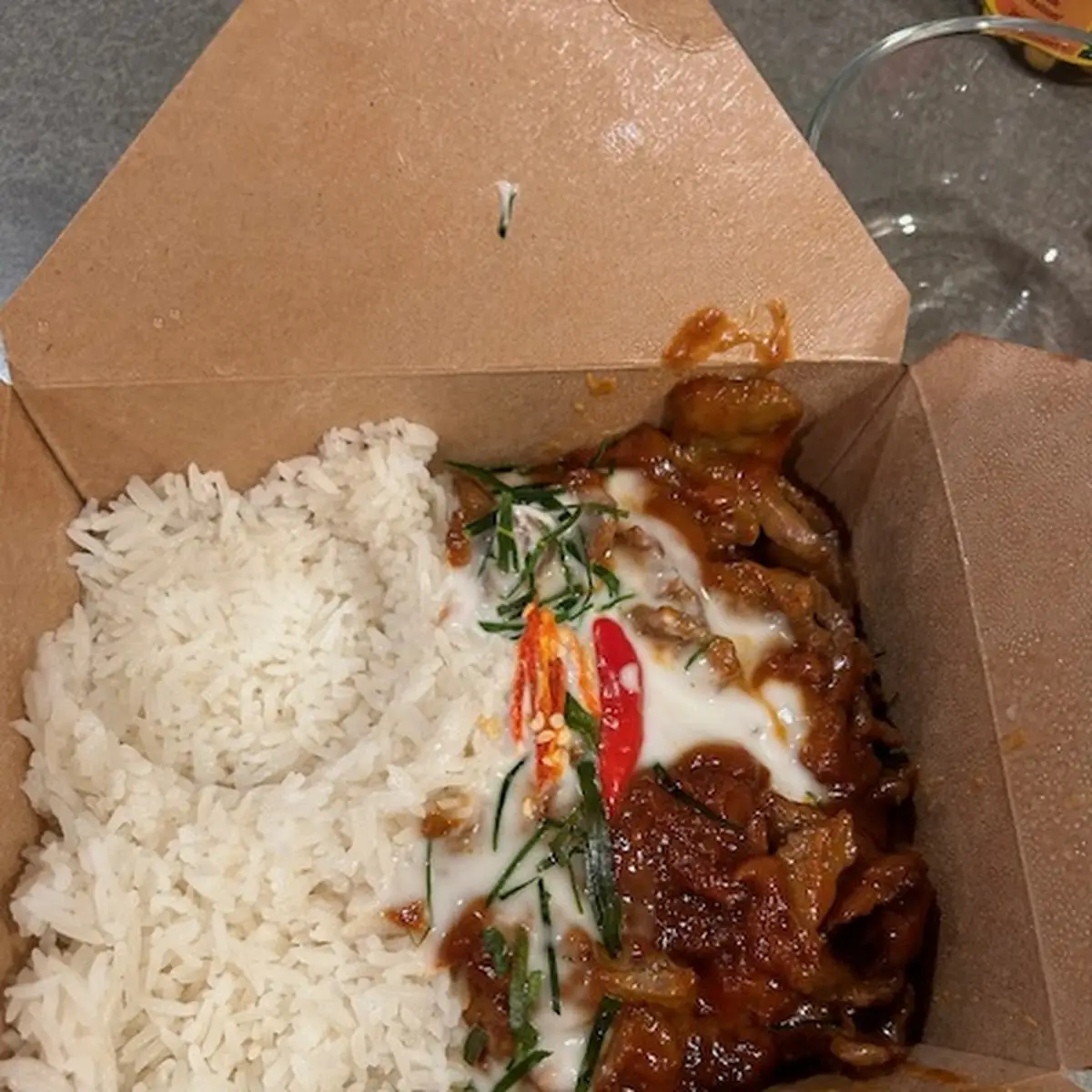 Grilled Chicken Rice Takeaway