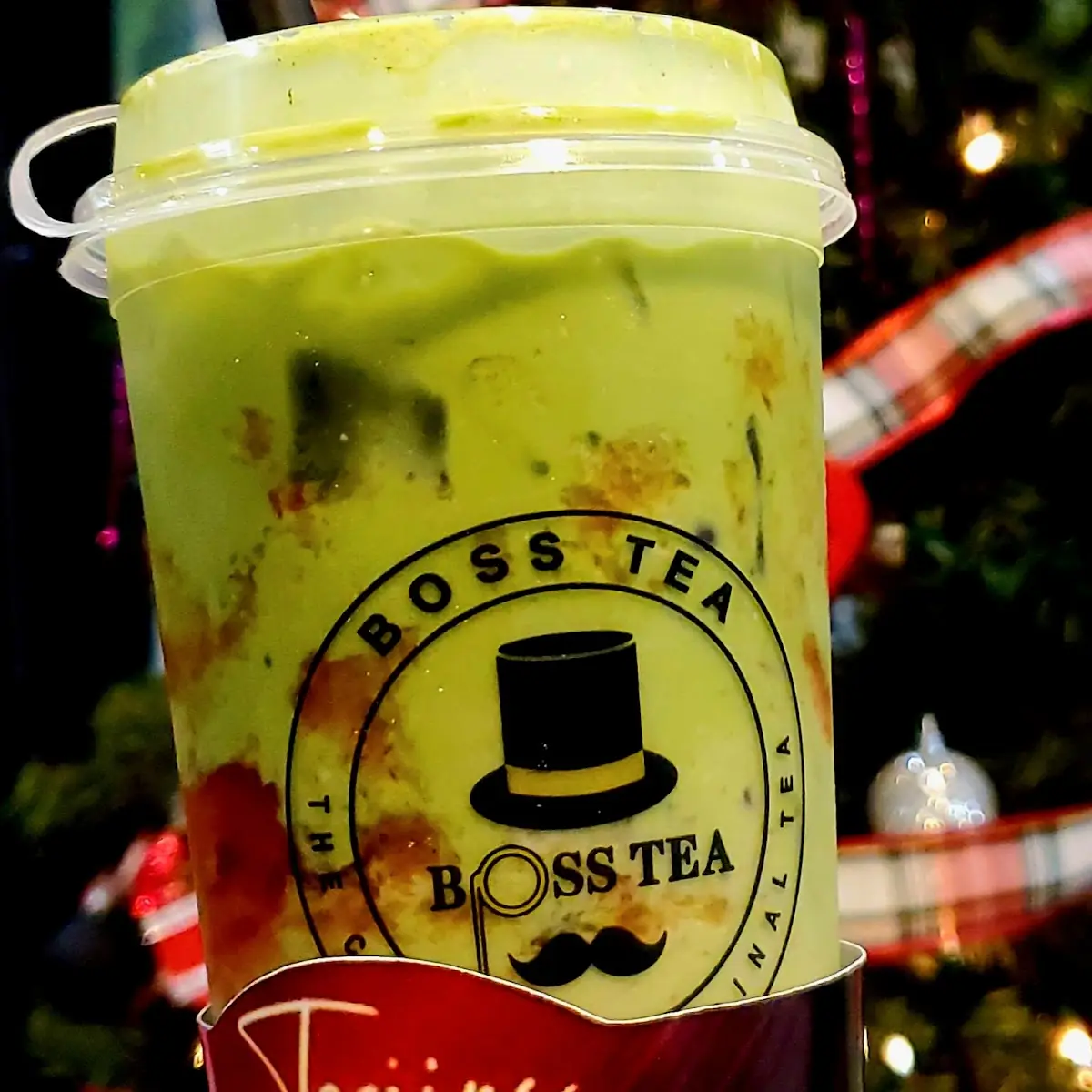 Strawberry Matcha Latte