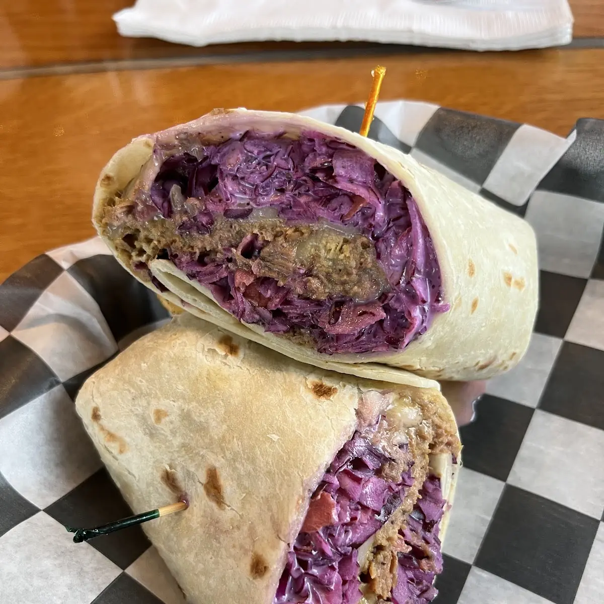 Carolina Pulled Pork Sandwich Wrap
