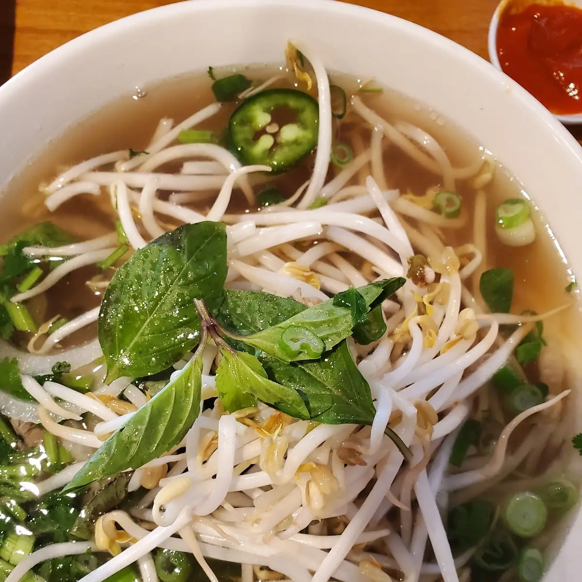Beef with Rice Noodle Soup