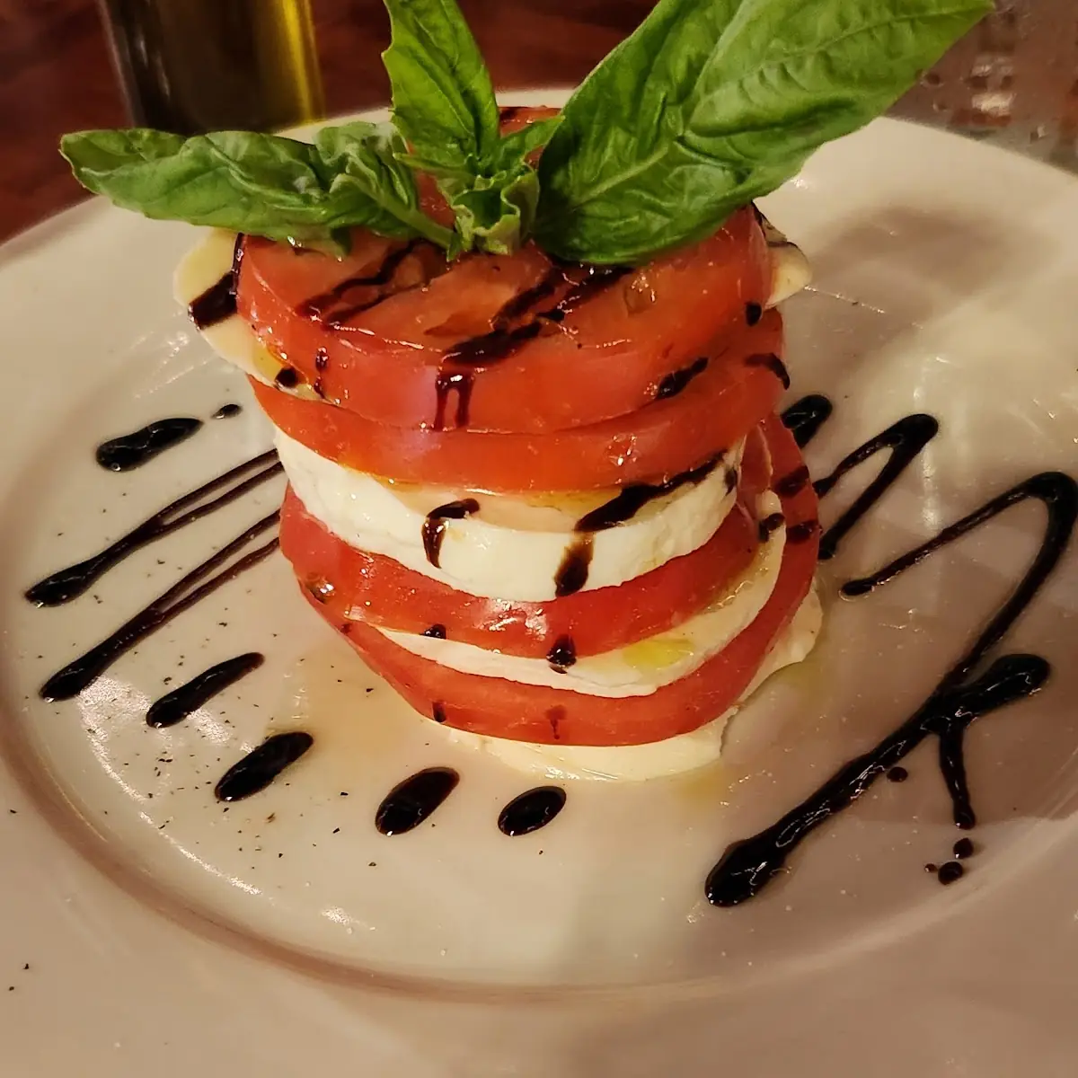 Tomato & Mozzarella Stack