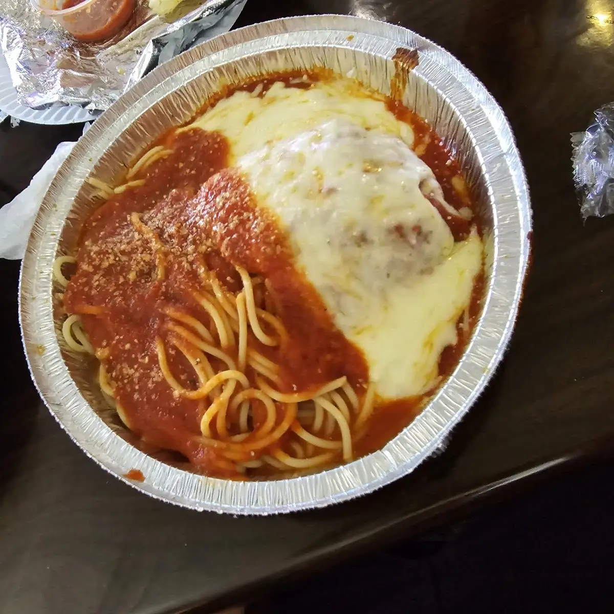 Chicken Parmesan Roll