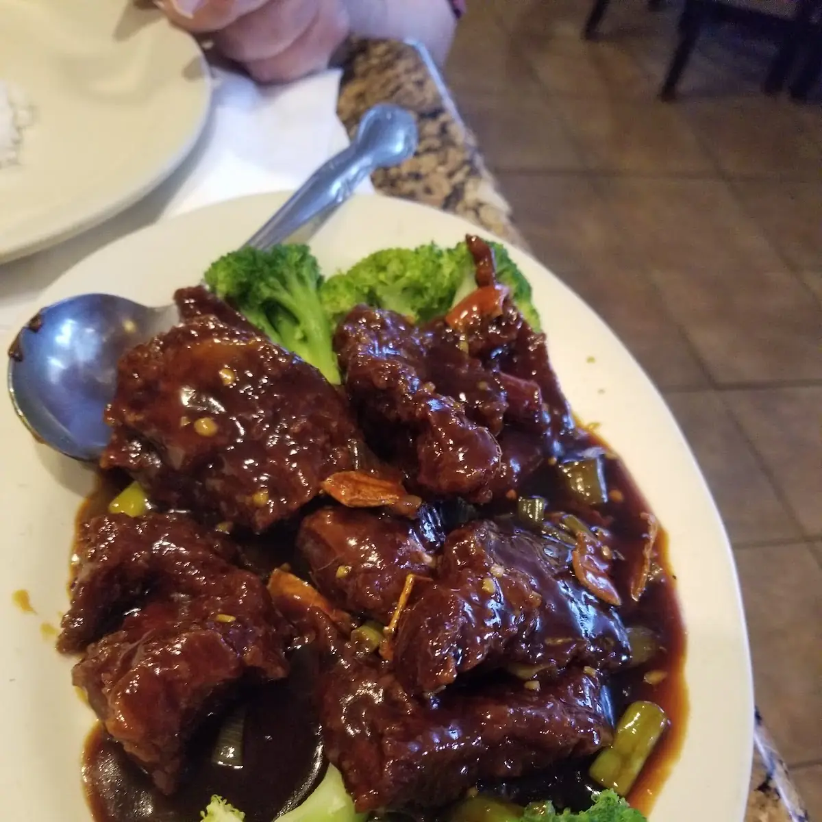 Beef with Orange Peel