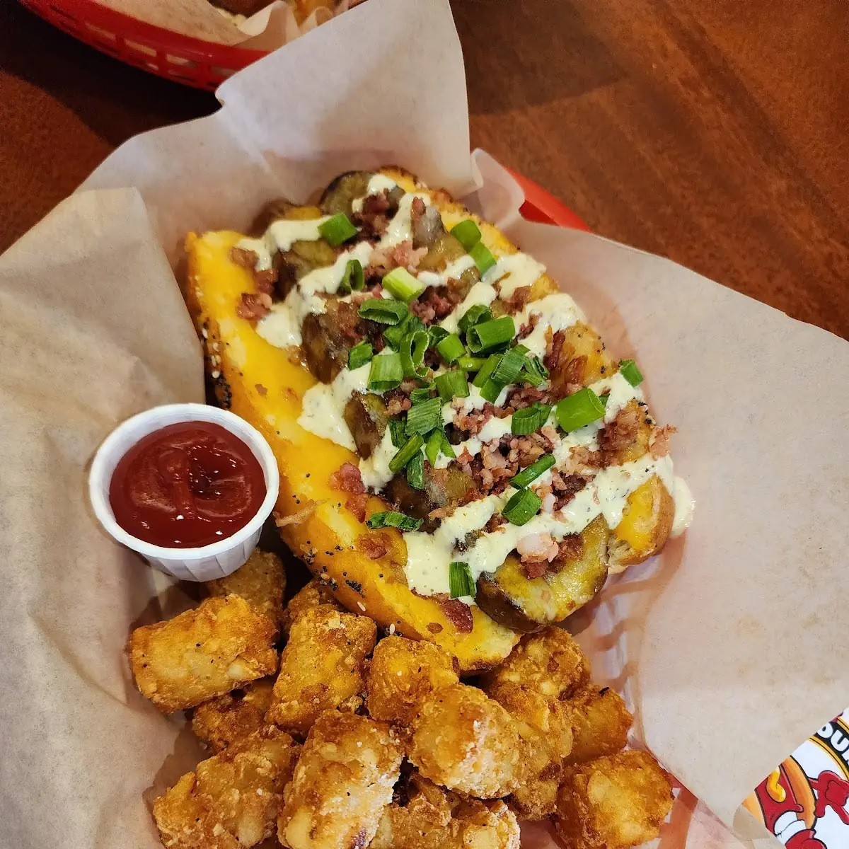 Chili Cheese Tots