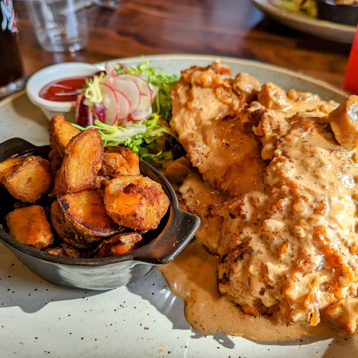 Fried Chicken & Biscuits