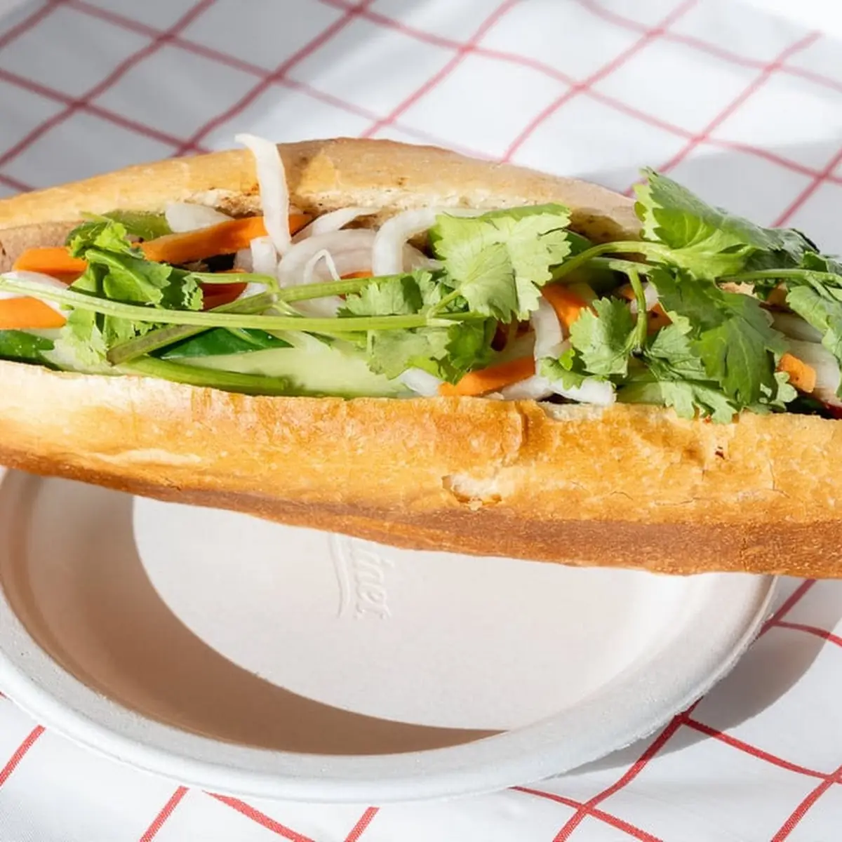 Lemongrass Beef Banh MI