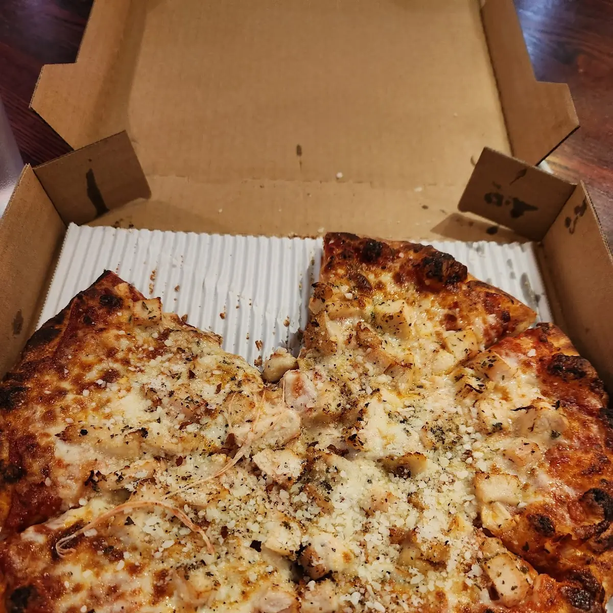 Garlic Chicken Pizza