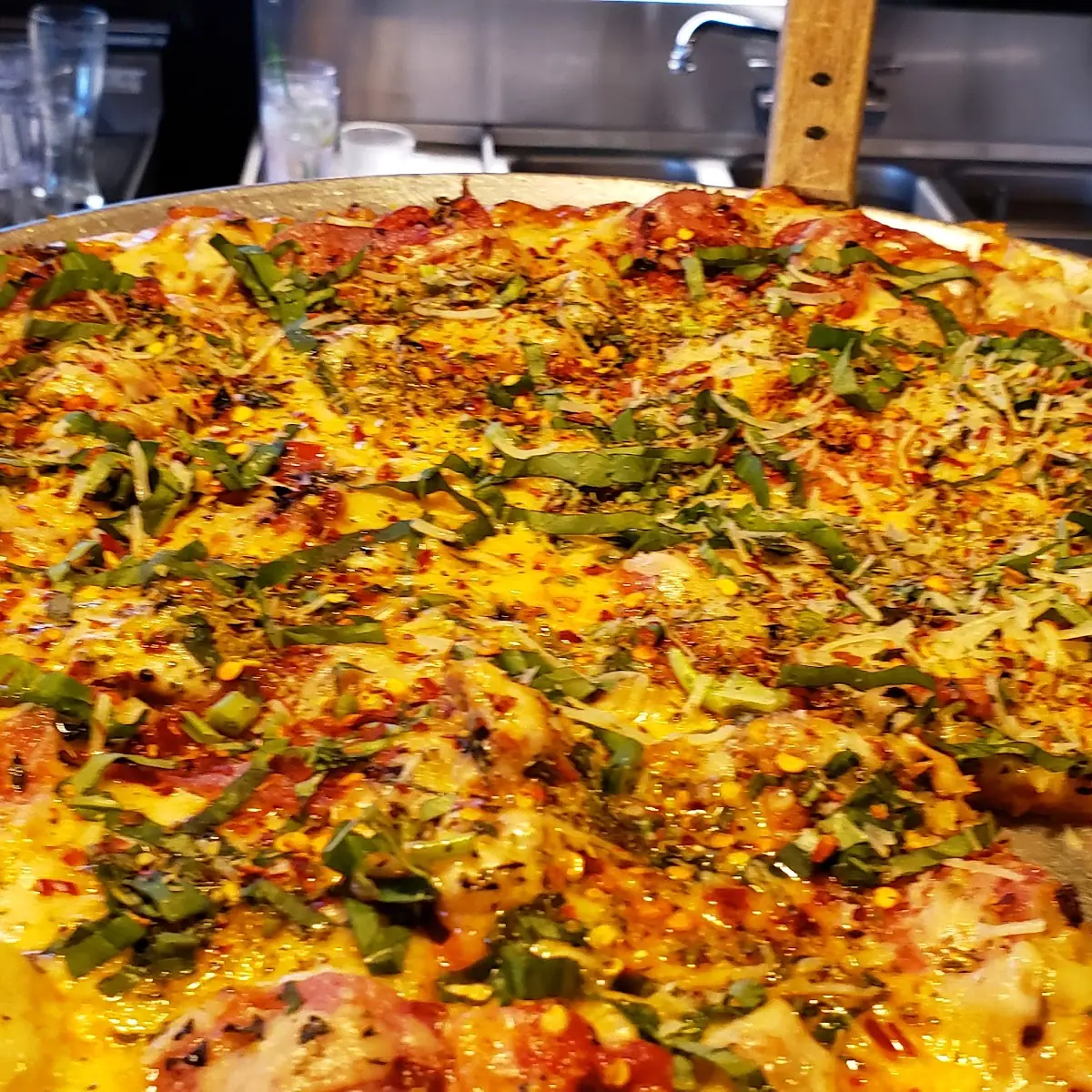 Thin Crust Pizza
