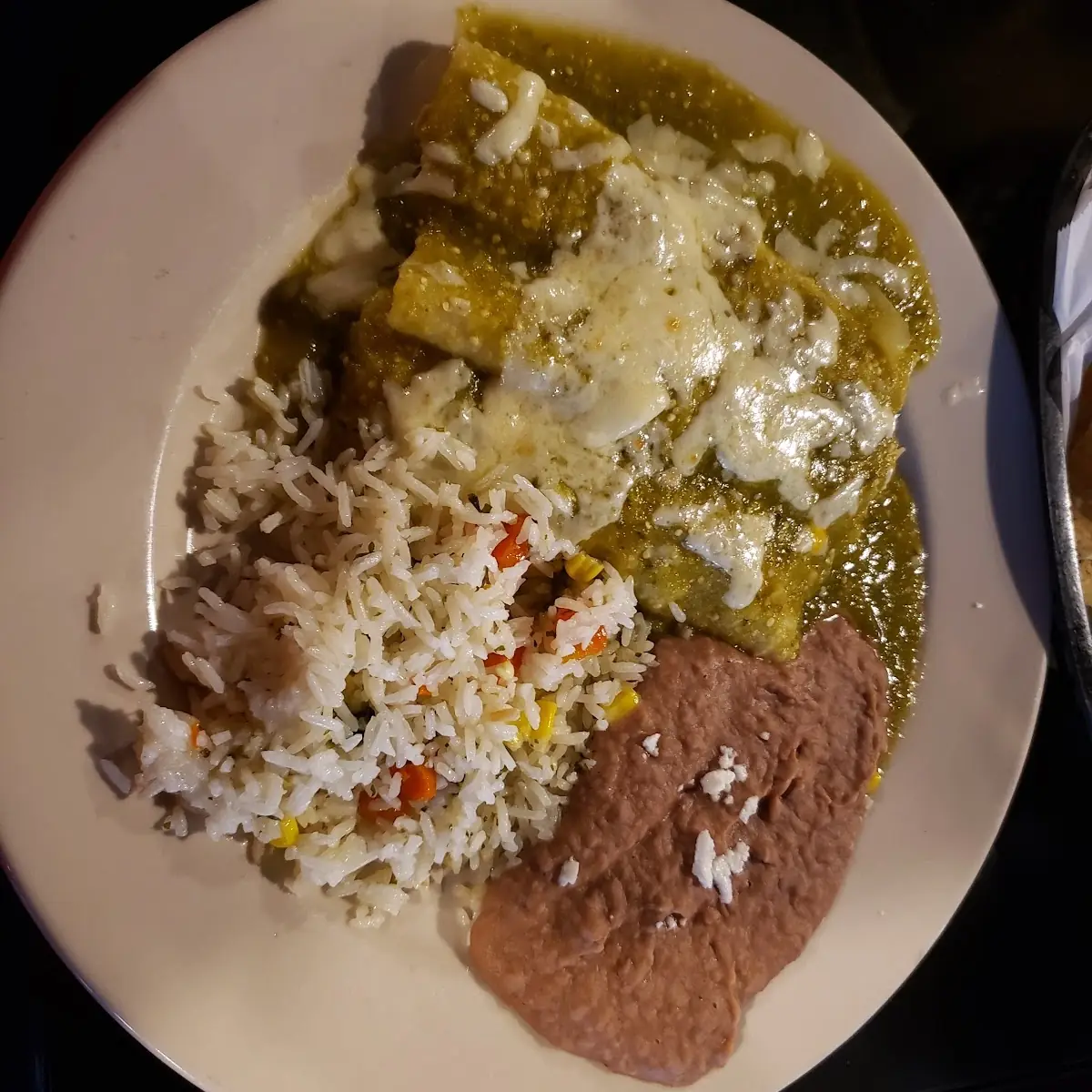 Green Chicken Enchiladas