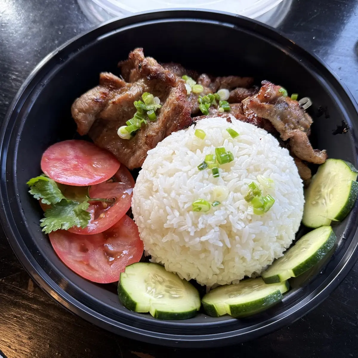 Pan-Seared Pork with Jasmine Rice