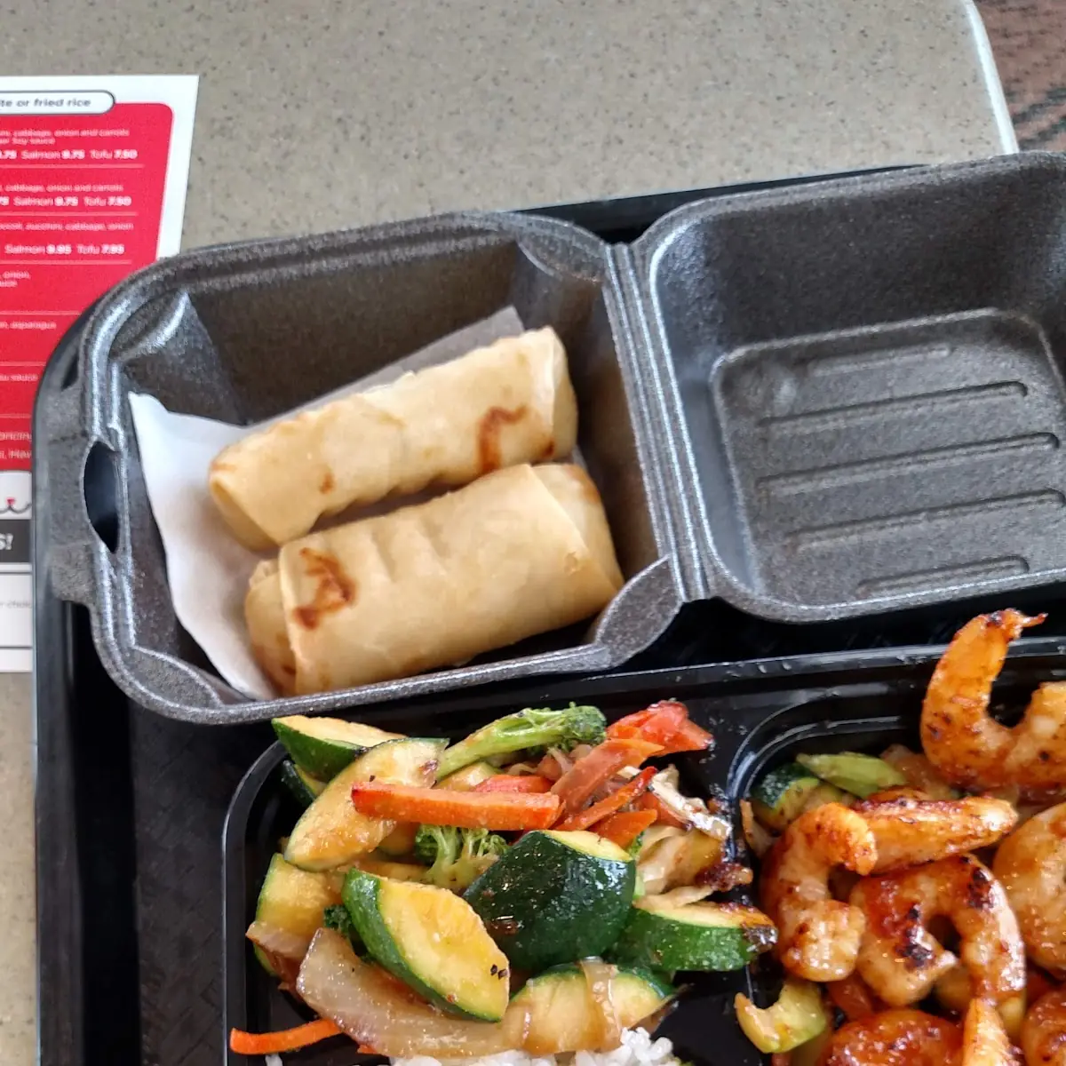 Hibachi Bento Box