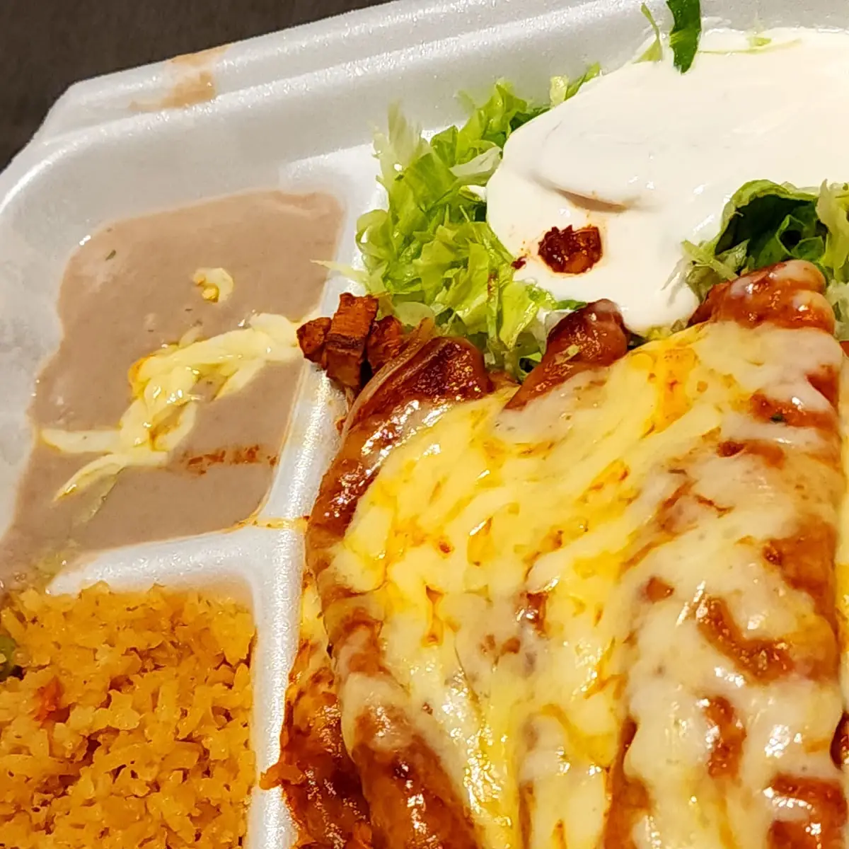Enchilada Plate