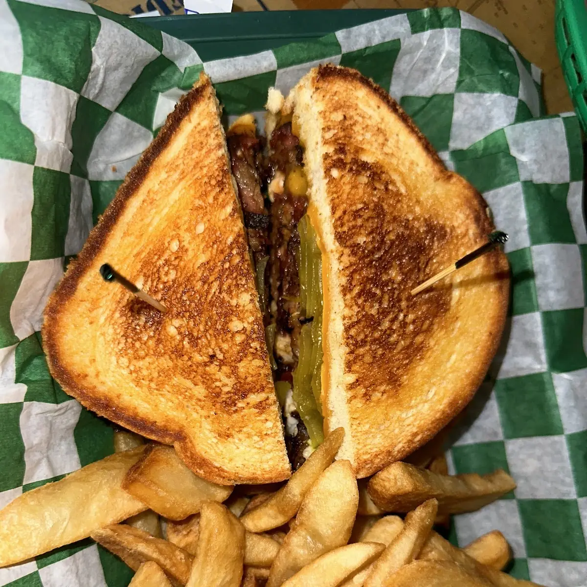 Grilled Cheese & Fries