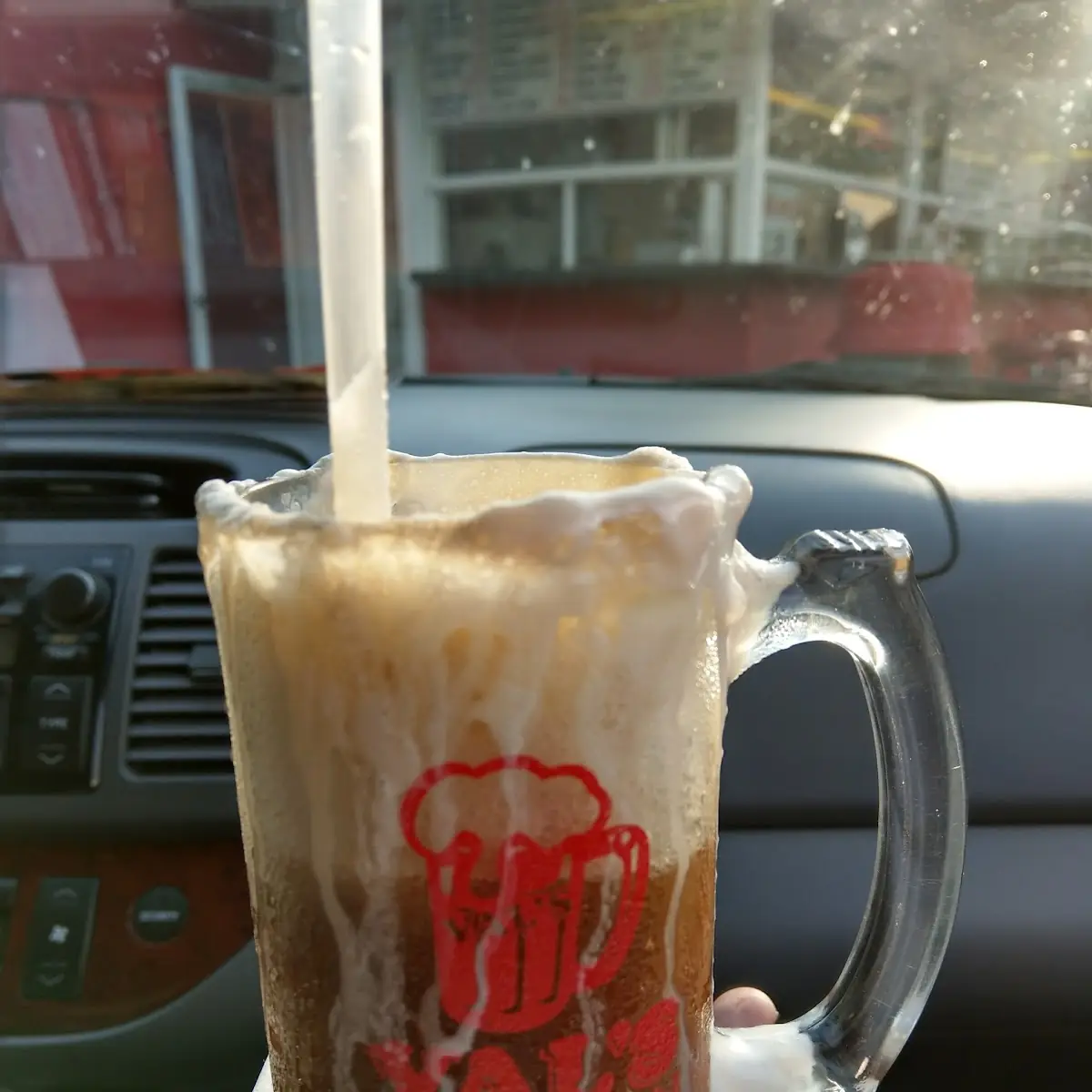 Chocolate Root Beer Float