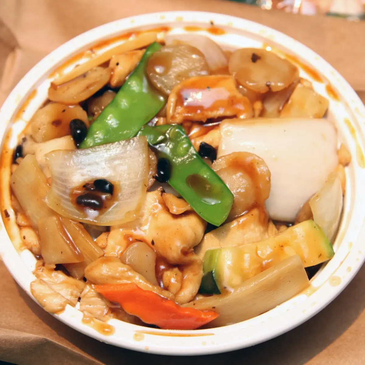 Chicken with Black Bean Sauce