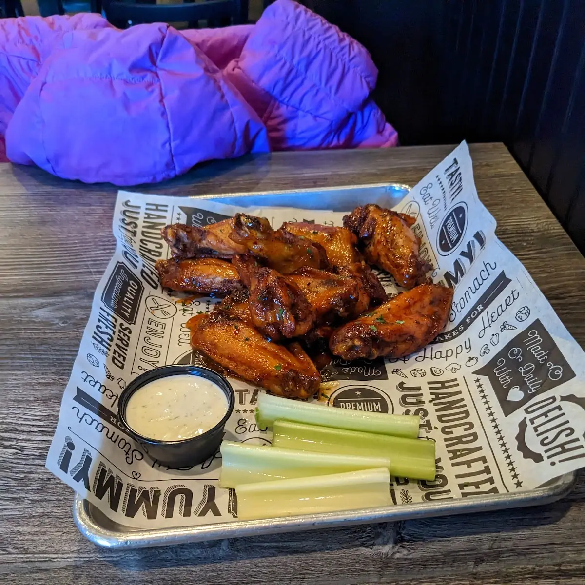 Mango Habanero Wings