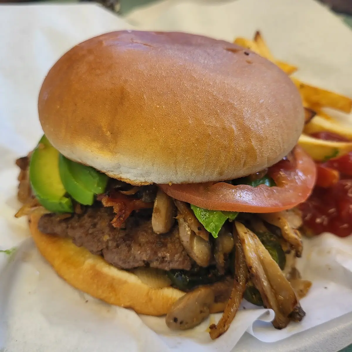Half Pound Hamburger