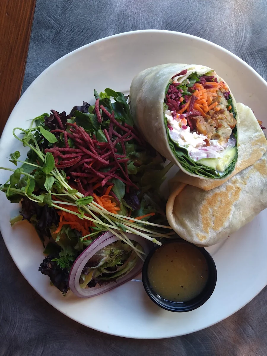 Falafel Wrap, Jackson's Hole & Grill