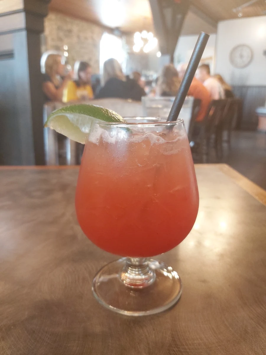 Strawberry Gin Fizz, Jackson's Hole & Grill