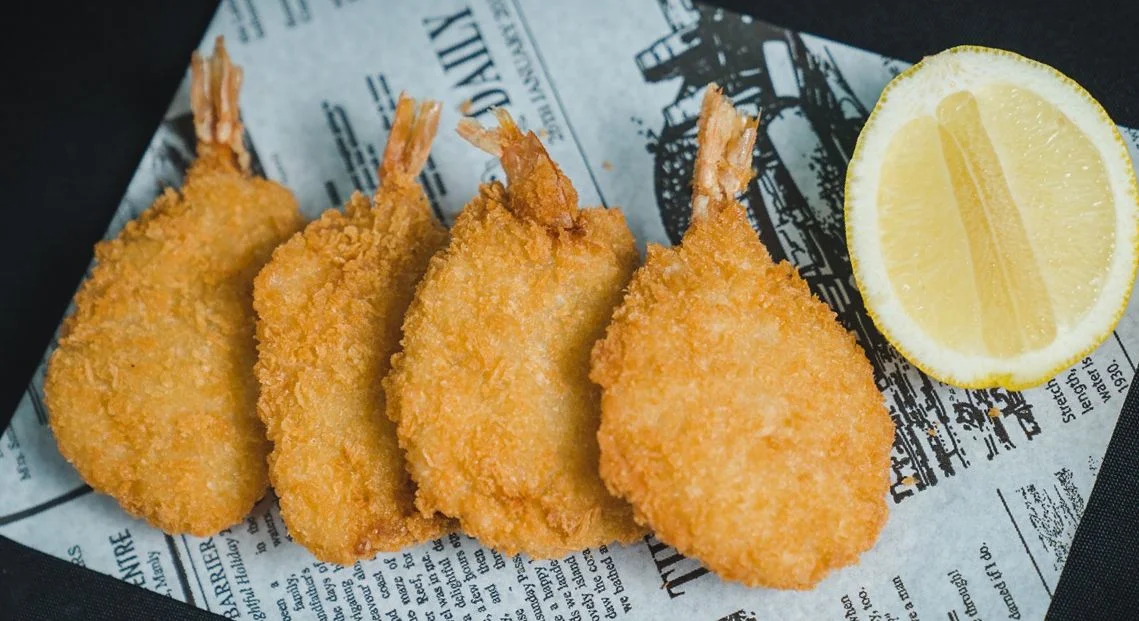 Salt & Pepper Squid 6 Pcs with Lemon