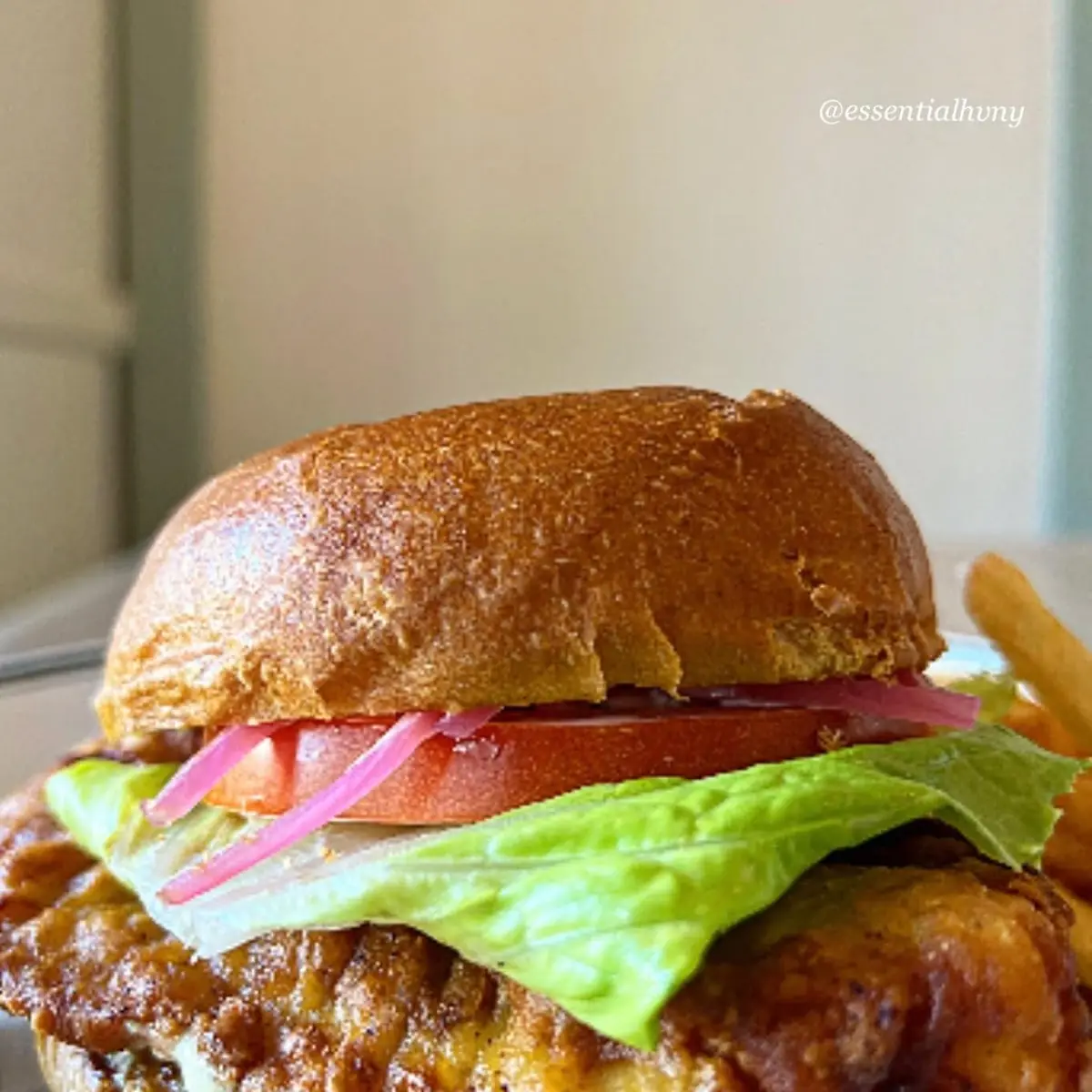 General TSO's Fried Chicken Sandwich