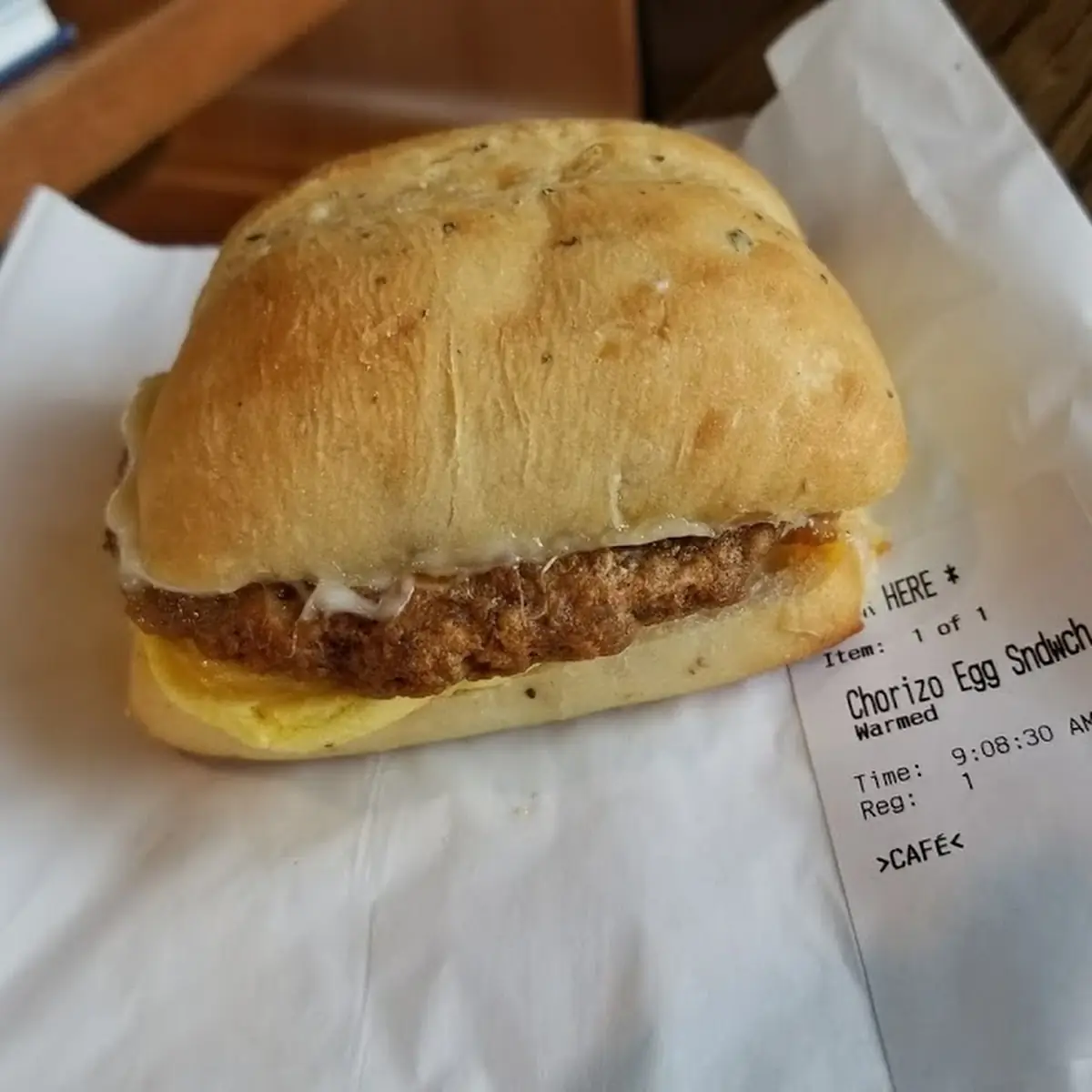 Impossible Breakfast Sandwich
