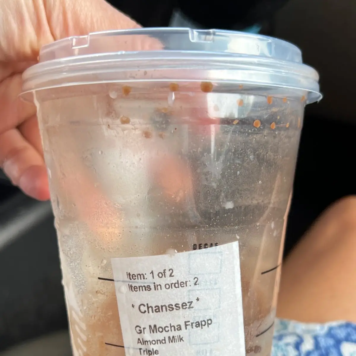 Mocha Frappuccino Blended Beverage