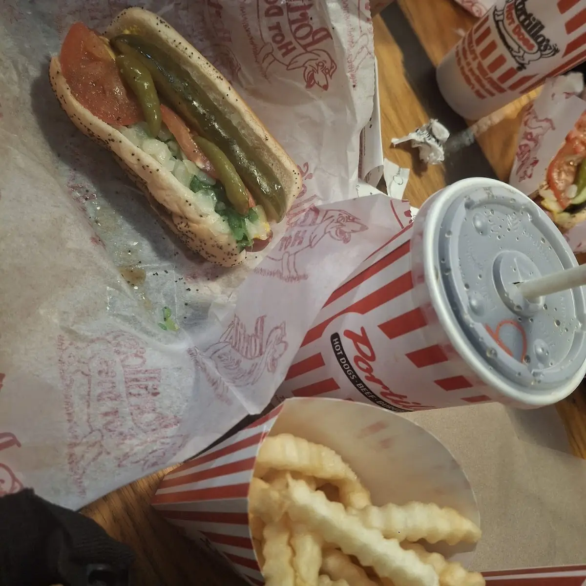 Hotdog Combo Chilli Dog and Chicago Dog