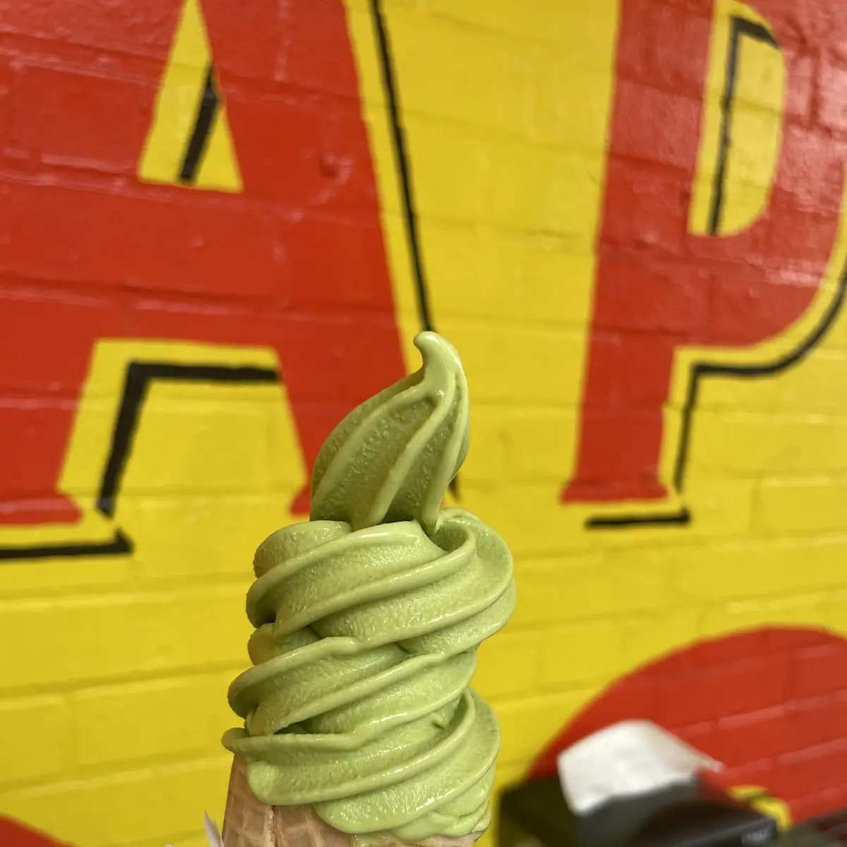 Matcha Soft Serve