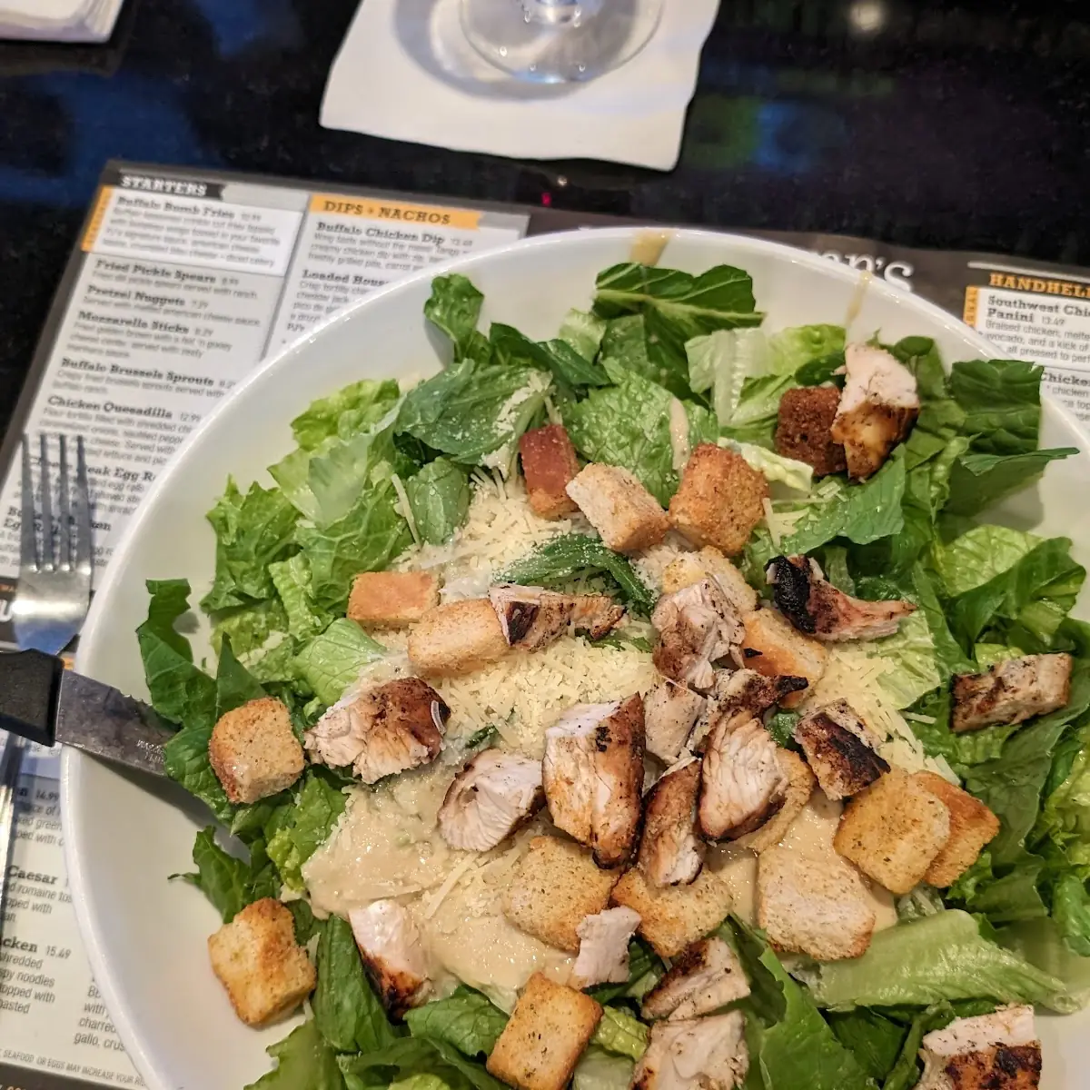 Caesar Salad with Chicken