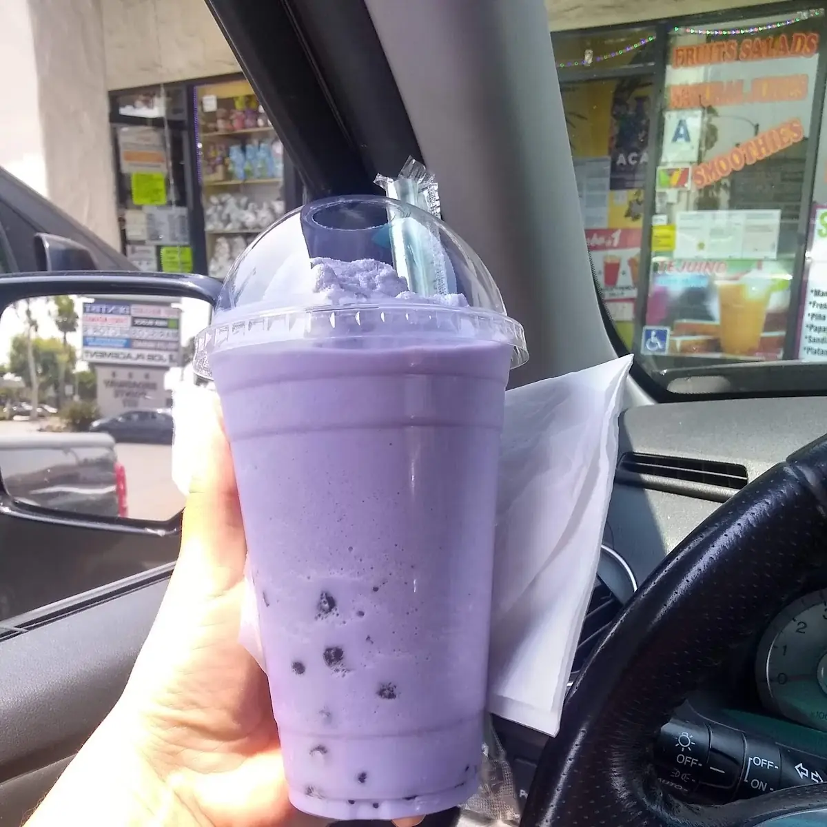 Taro Bobba Smoothie