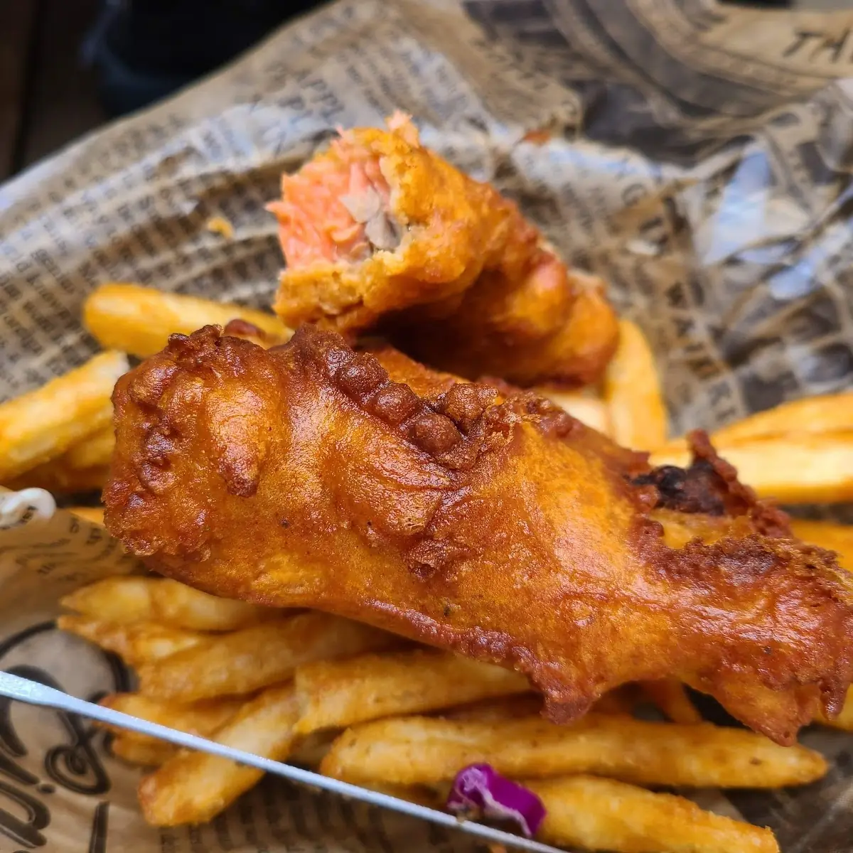 Fish N' Chips - Salmon Option