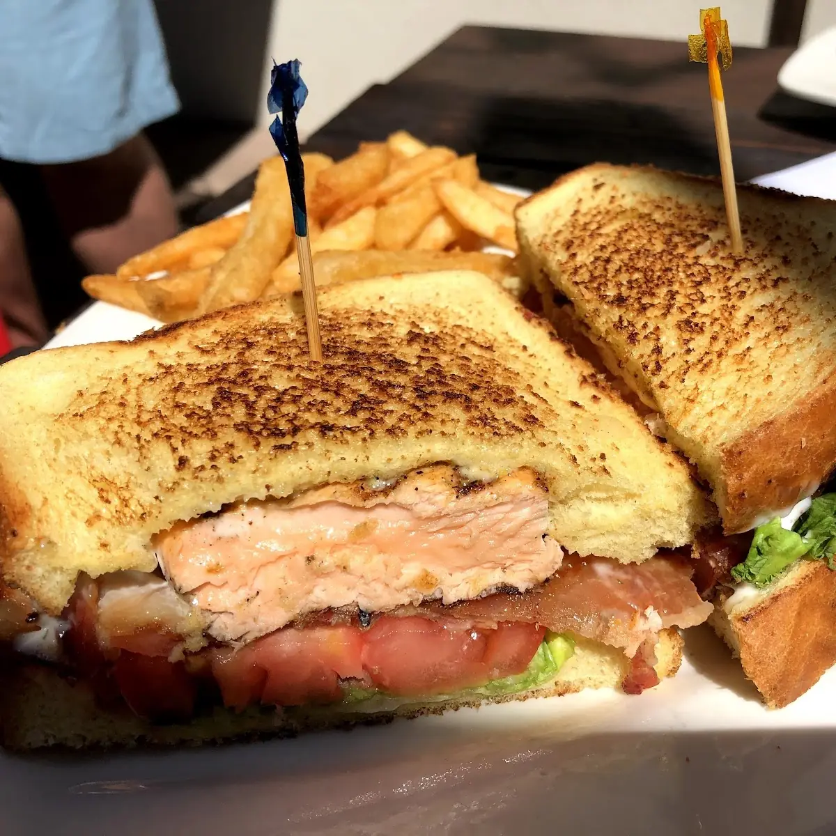 Salmon blt