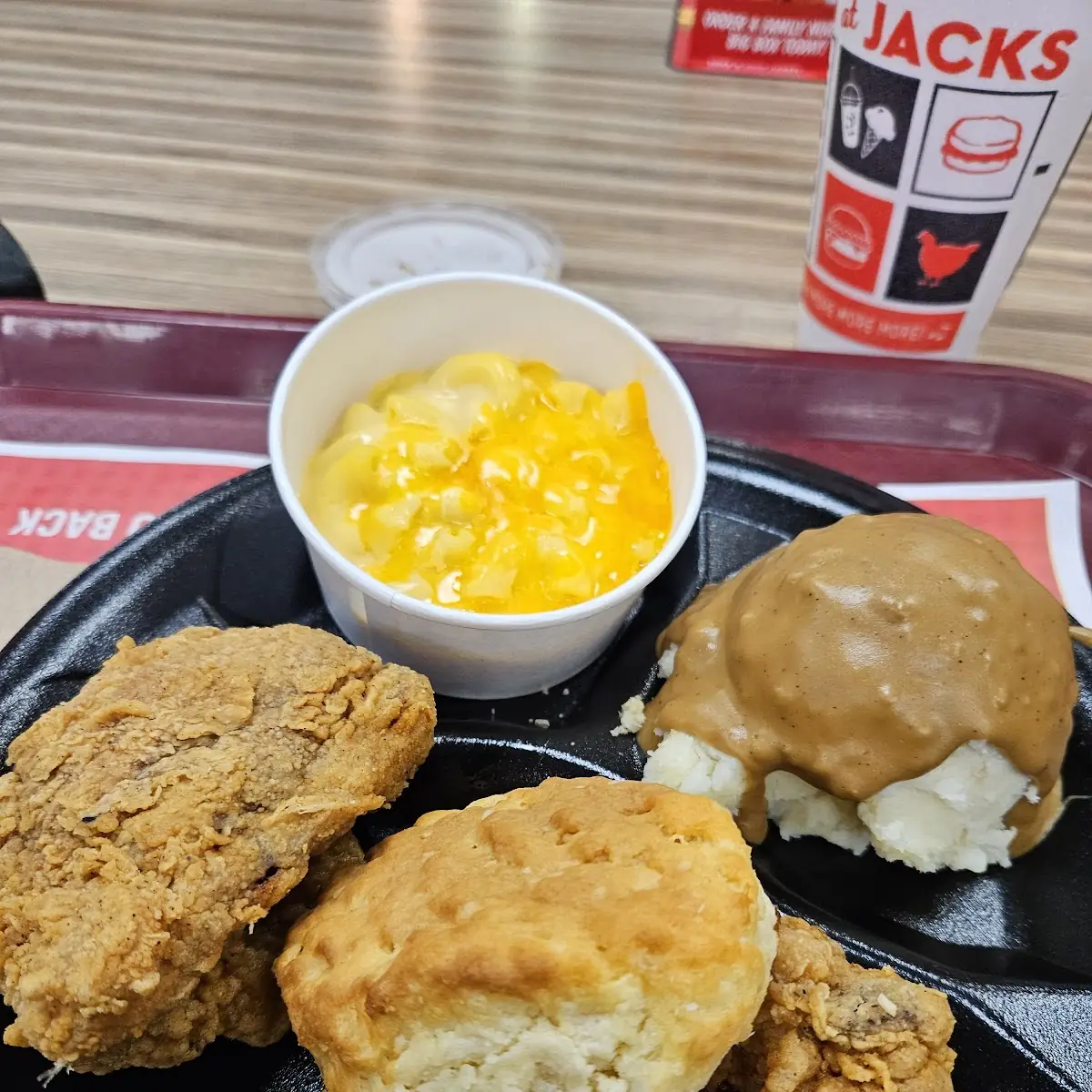 Fried Chicken 2pc with a Biscuit