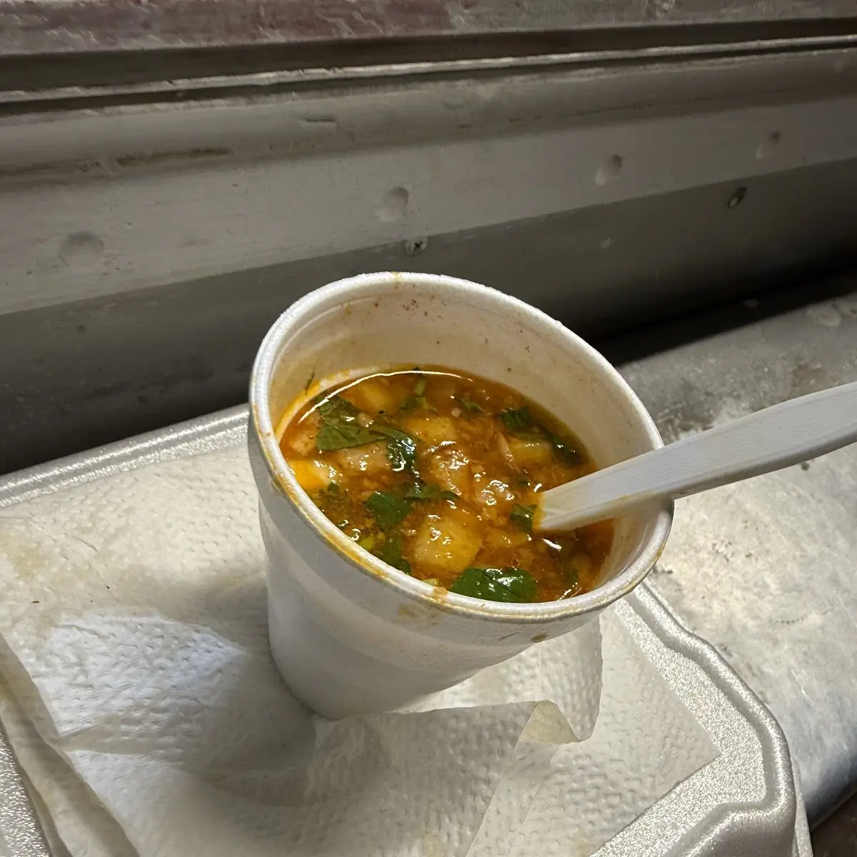 Birria Ramen with Cilantro