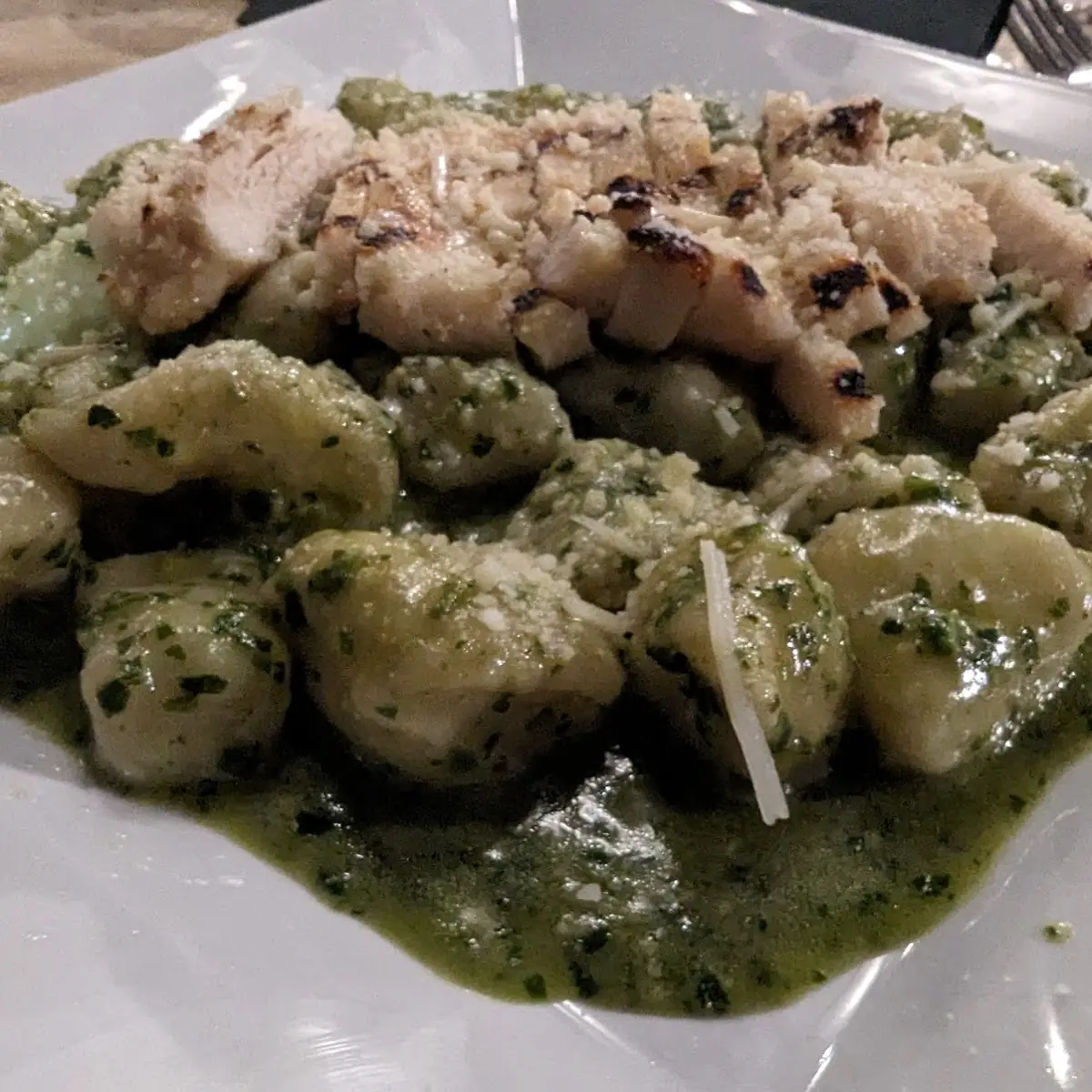 Gnocchi Pesto Chicken