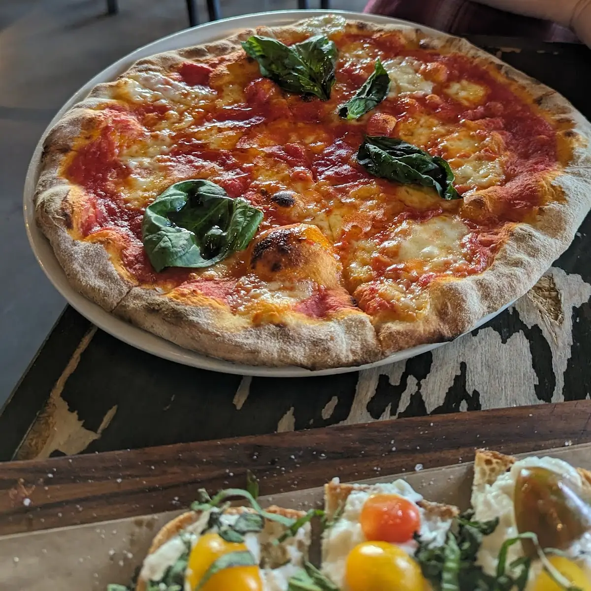Margherita Pizza with Basil