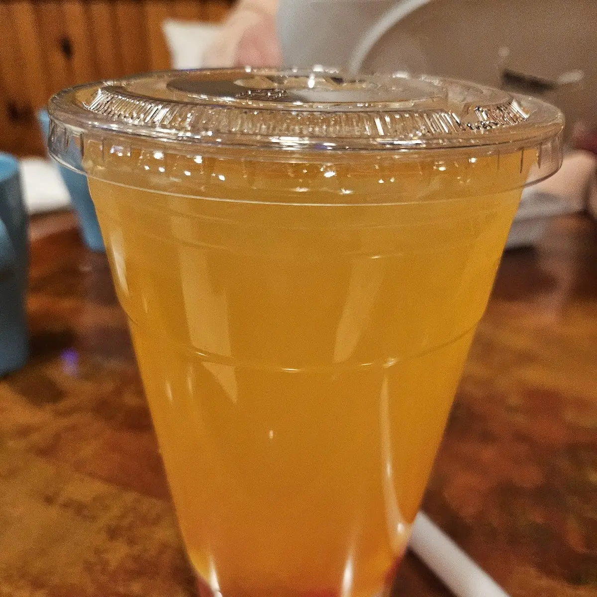 Mango Bubble Tea w Fruit Jelly