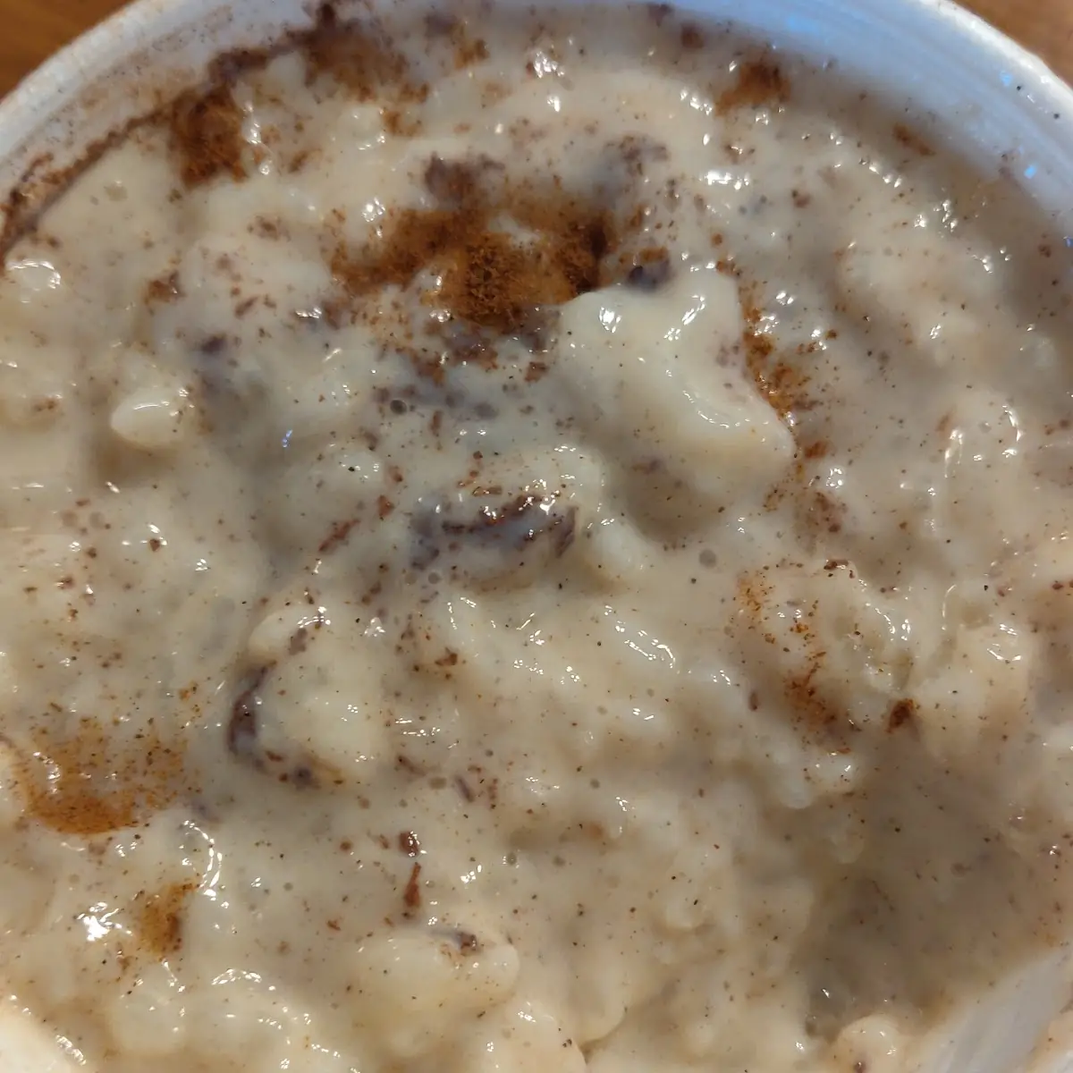 Homemade Rice Pudding