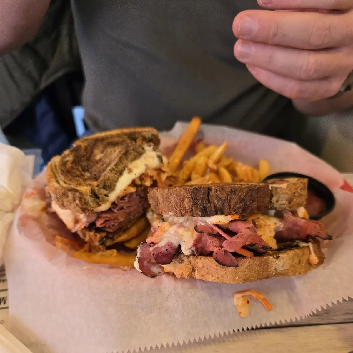Kimchi Reuben Sandwich