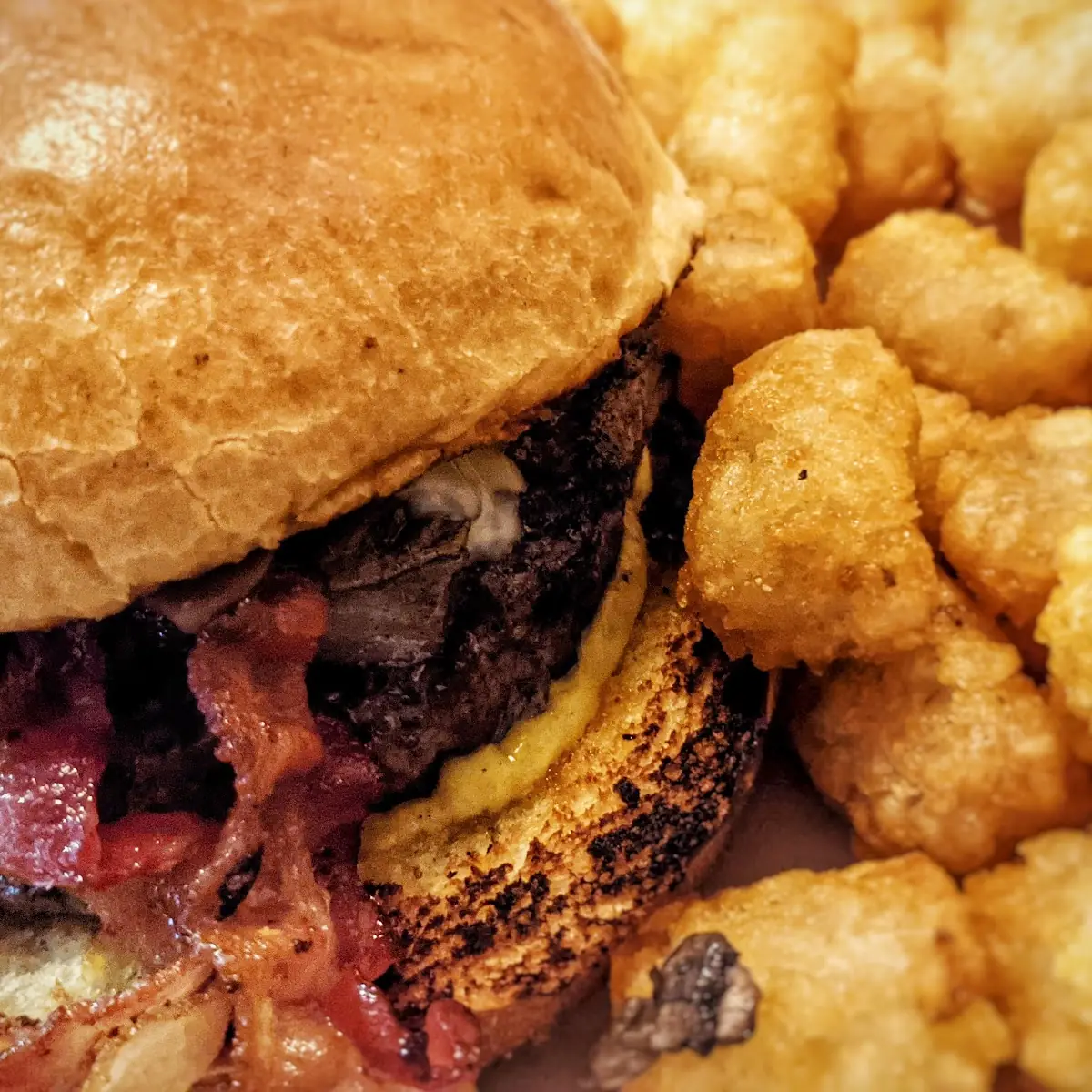 Mushroom Bacon Swiss Burger