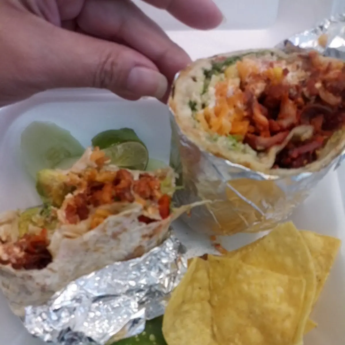 Al Pastor Burrito