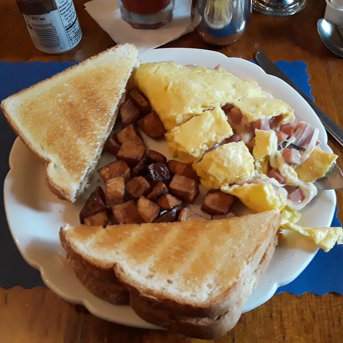Ham and Cheese Omelette