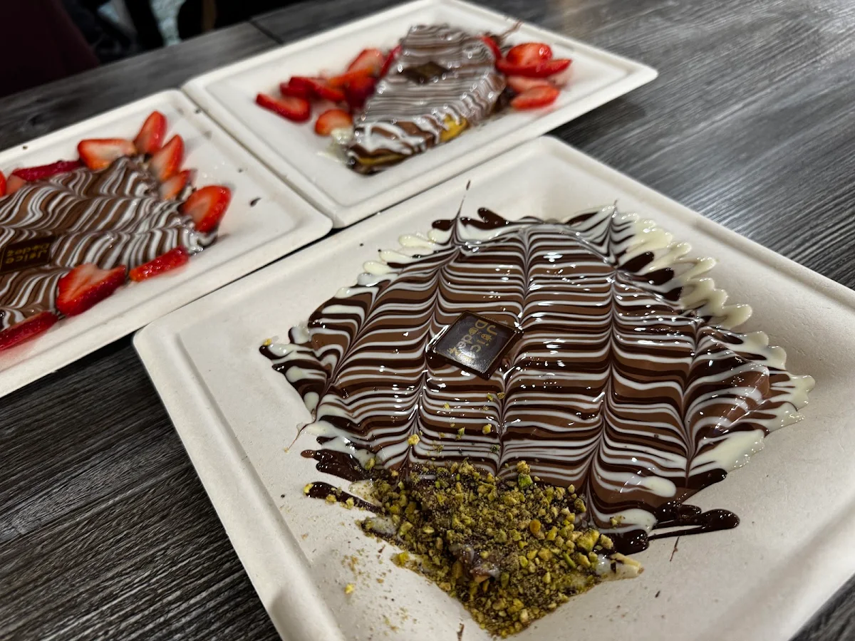 Triple Chocolate Crêpe