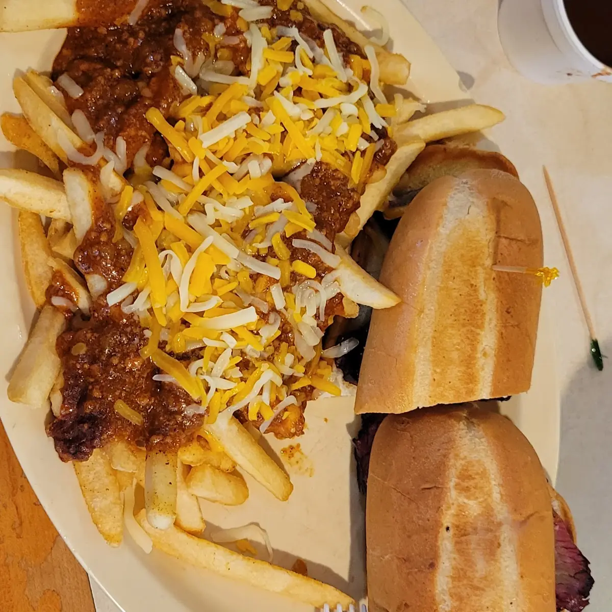Cowboy Chili Cheese Fries