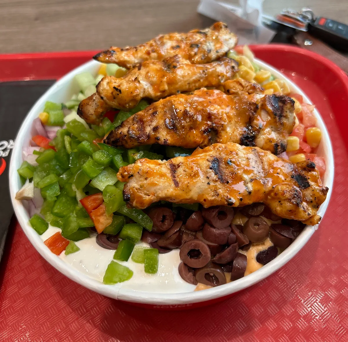 Highlights, Poulet Rouge