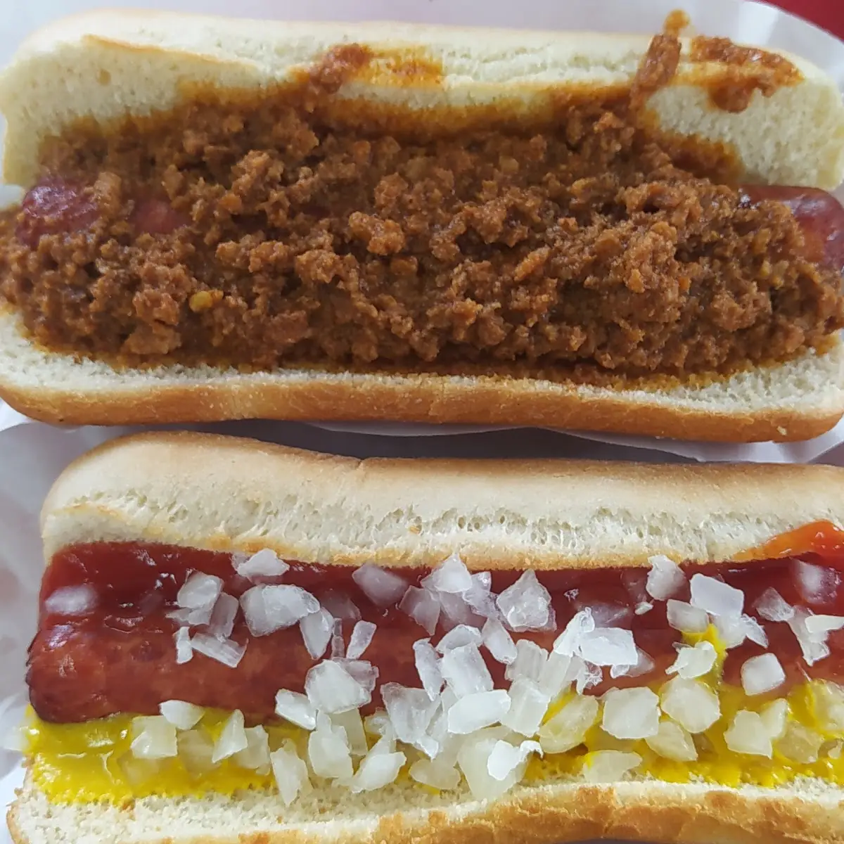 Foot Long Chili Dog
