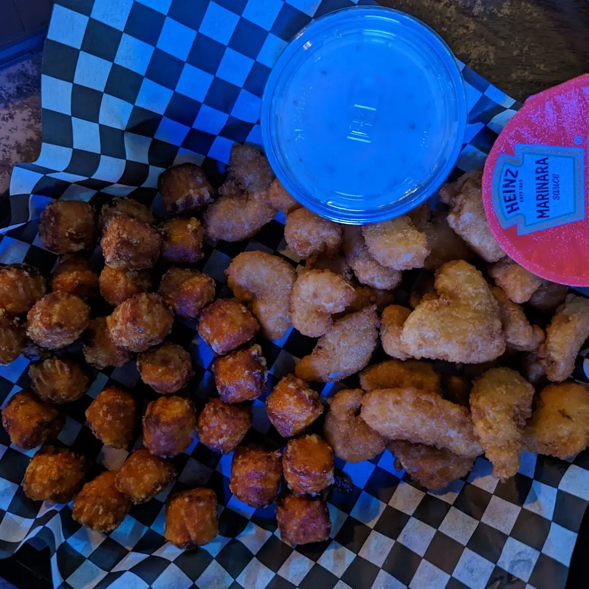 Popcorn Shrimp Basket