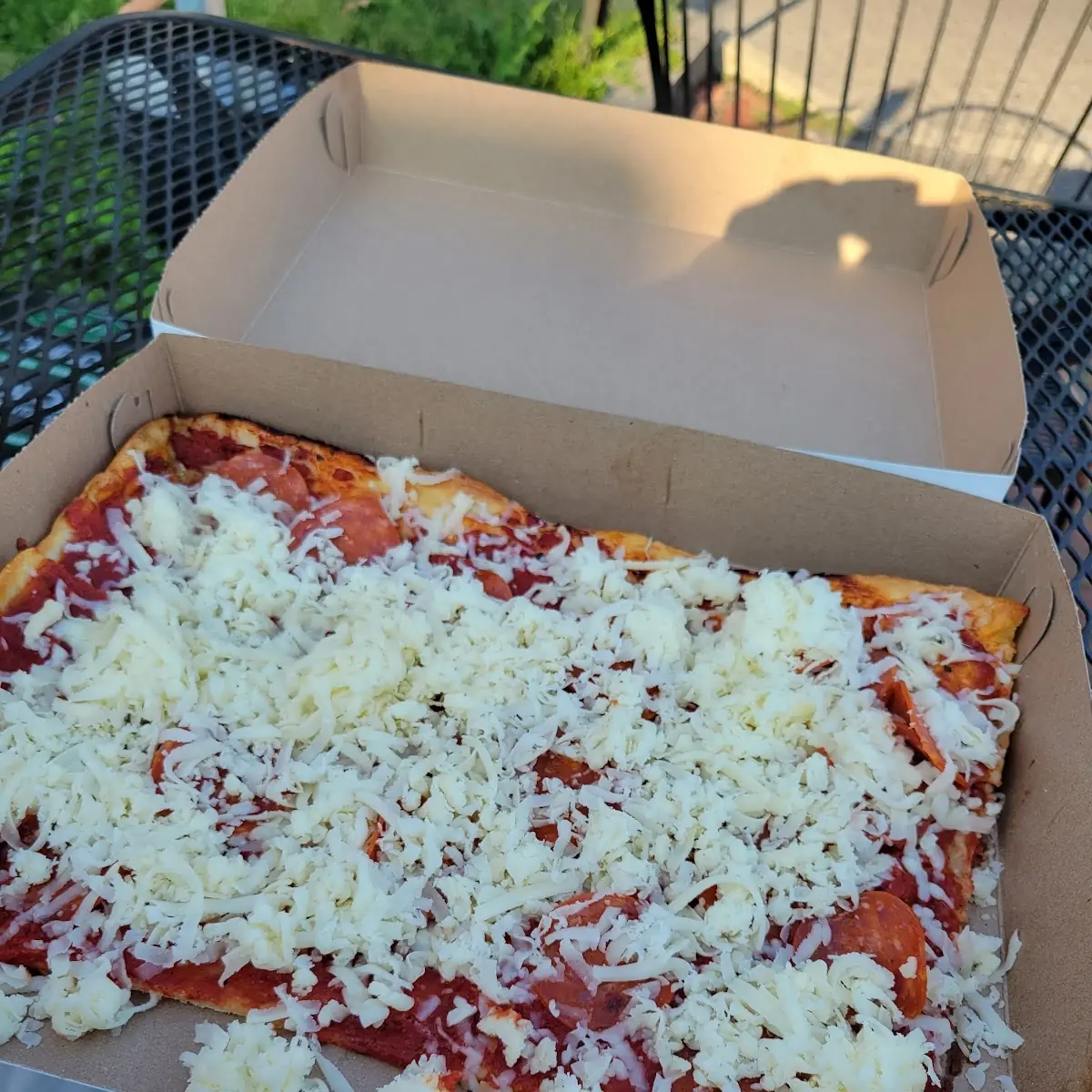 Cheese and Pepperoni Pizza
