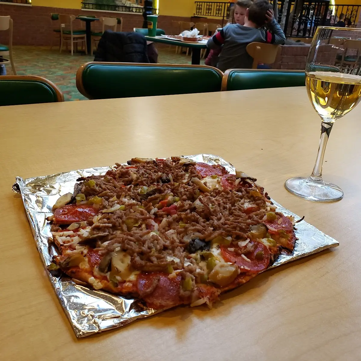 Gluten Free Meat Pizza